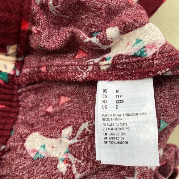 AEO 2 Pairs Bundle Flannel Sleep Pants - 2 Pair Size M (1 pair is NWT) - Picture 10 of 12
